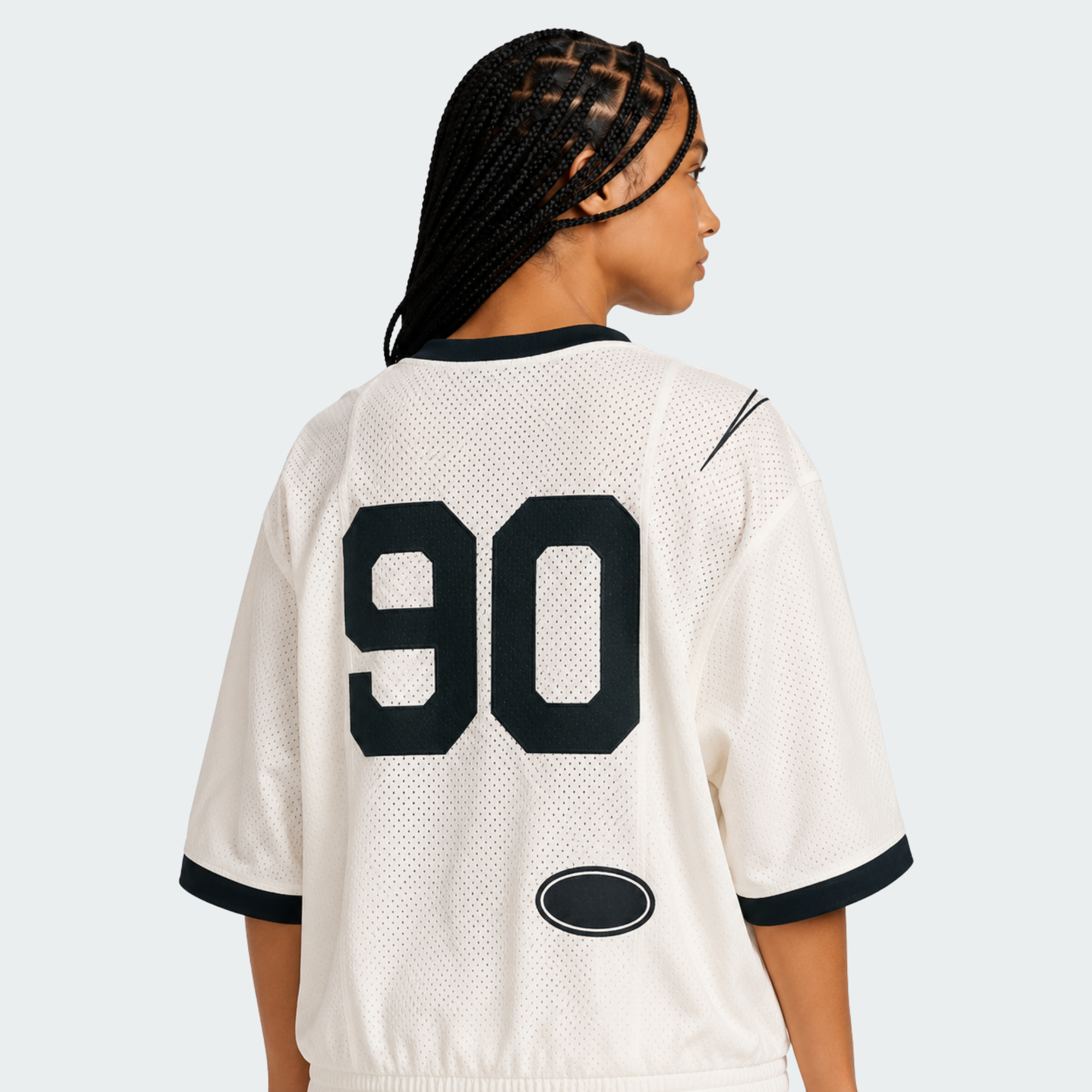 Oversized Graphic Jersey
